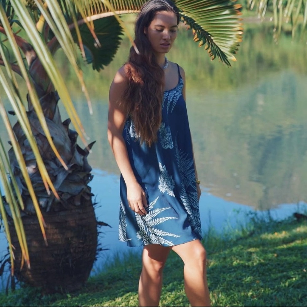 Kahulalea tank mini dress